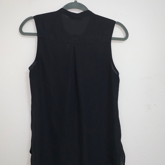 Topson Downs black sleeveless tank. Small - Picture 6 of 7